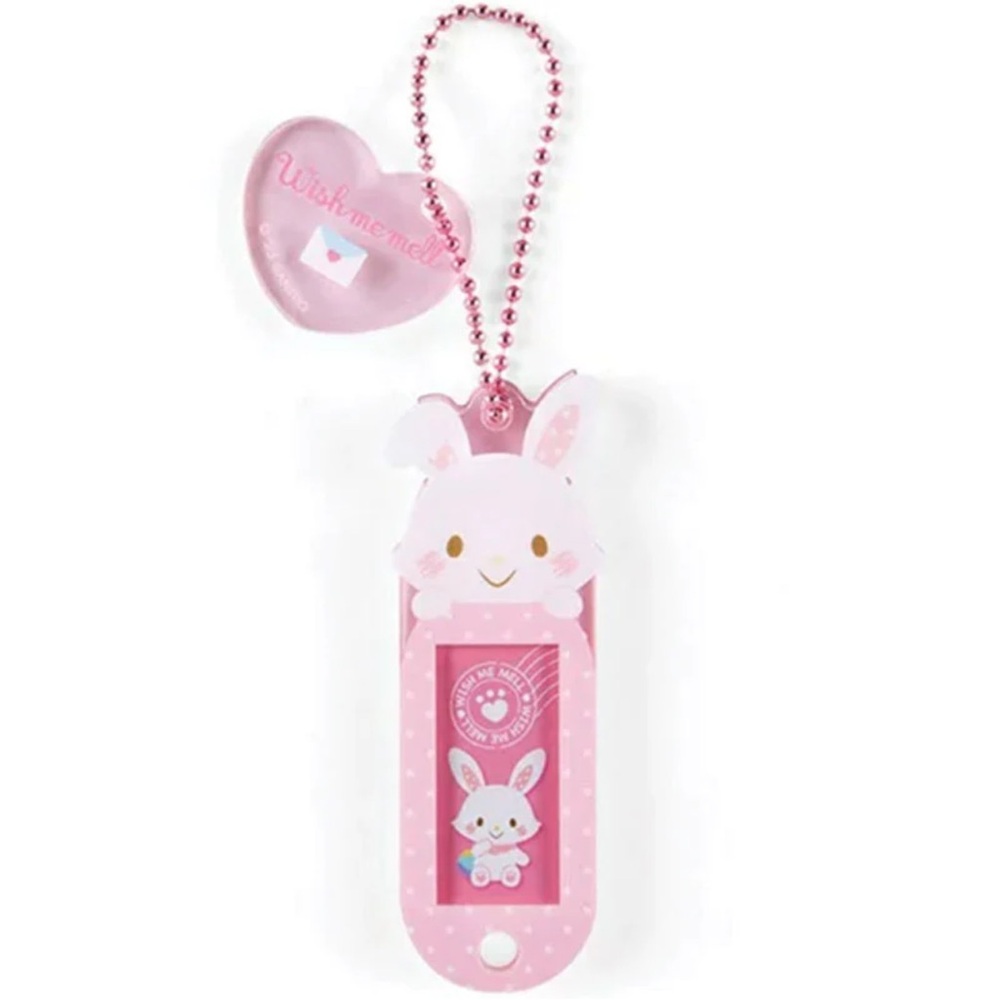 ✅Sanrio Name Tag Keychain Wish Me Mell
With Heart